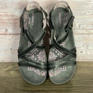 Merrell Sandspur leather sandal.​